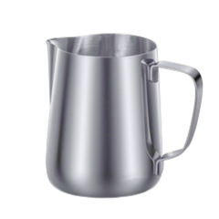Rattleware - 20 oz Stainless Steel Milk Frothing Pitcher – Barista Steam Jug for Espresso, Coffee, Cappuccino & Latte Art. Precise Pouring, Durable Handle, Ideal for Cafes & Home Use