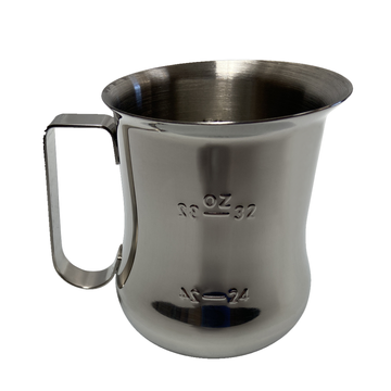 40 oz Graduated Bell Pitcher, Stainless Steel, 07247