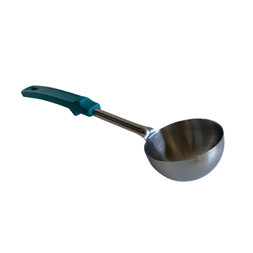 4 oz Ladle, Stainless Steel, Teal Handle