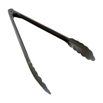 12″ Tongs, Stainless Steel