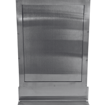 Rattleware Metal Sign Holder – Coffee Display, Stainless Steel