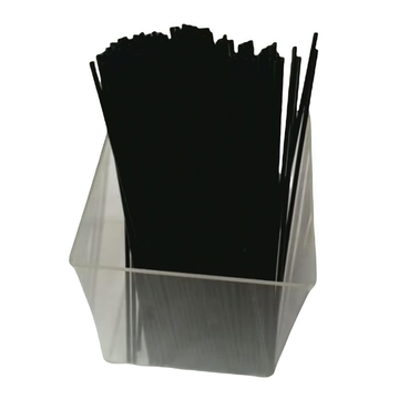 Straw holder, Acrylic, 4x4x4.75, 5000370