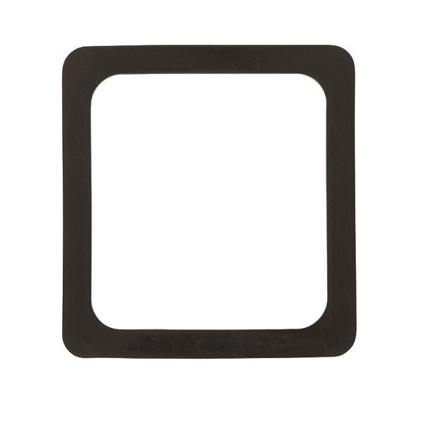 Hush Gasket, for Knockboxes, 6″x5.5″, Black, 02292