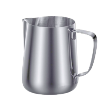 Rattleware - 20 oz Stainless Steel Milk Frothing Pitcher –  Barista Steam Jug for Espresso, Coffee, Cappuccino & Latte Art. Precise Pouring, Durable Handle, Ideal for Cafes & Home Use