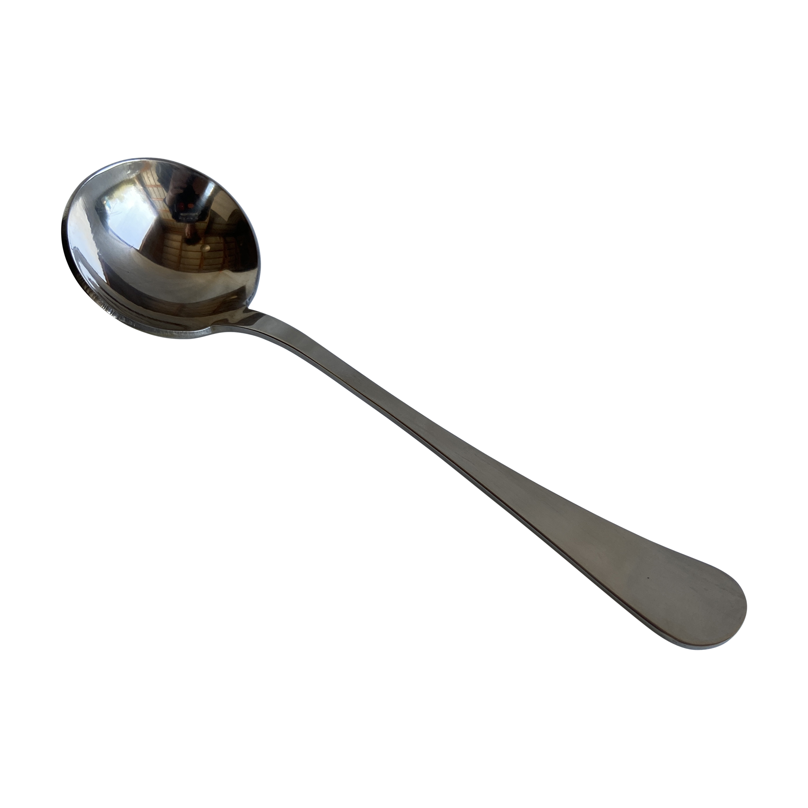 Cupping Spoon, Stainless Steel, Rounded