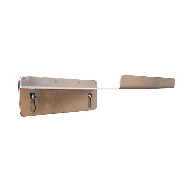 Drip Tray Holder, Version B, Stainless Steel, Bottom Fixing, Wall Mount