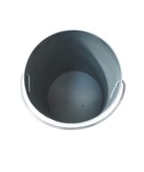 Bucket, with Handle, Stainless Steel, ~30 Fl oz