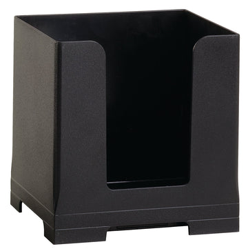 Napkin Sleeve Holder, Polymer, Black, 82040-01