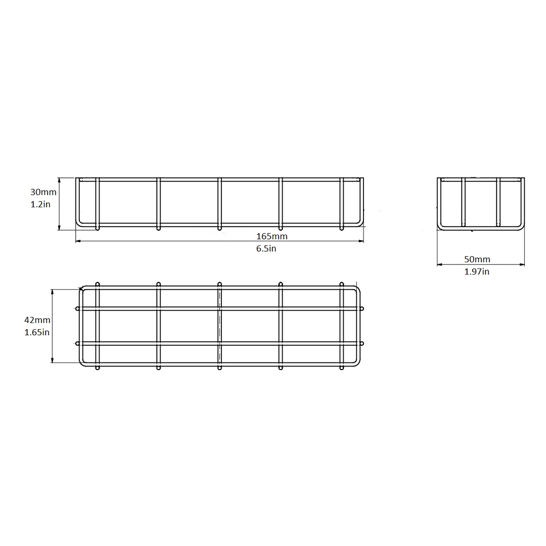 Condiment Rack, Stainless Steel Wire, 86101
