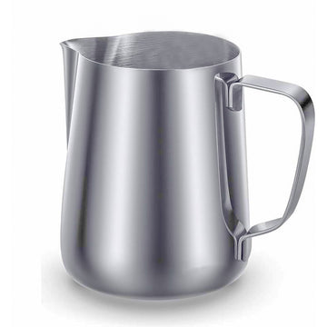 Rattleware 32 oz Macchiato Milk Frothing Pitcher - Stainless Steel, Perfect for Latte Art Enthusiasts, Ideal for Home & Commercial Use