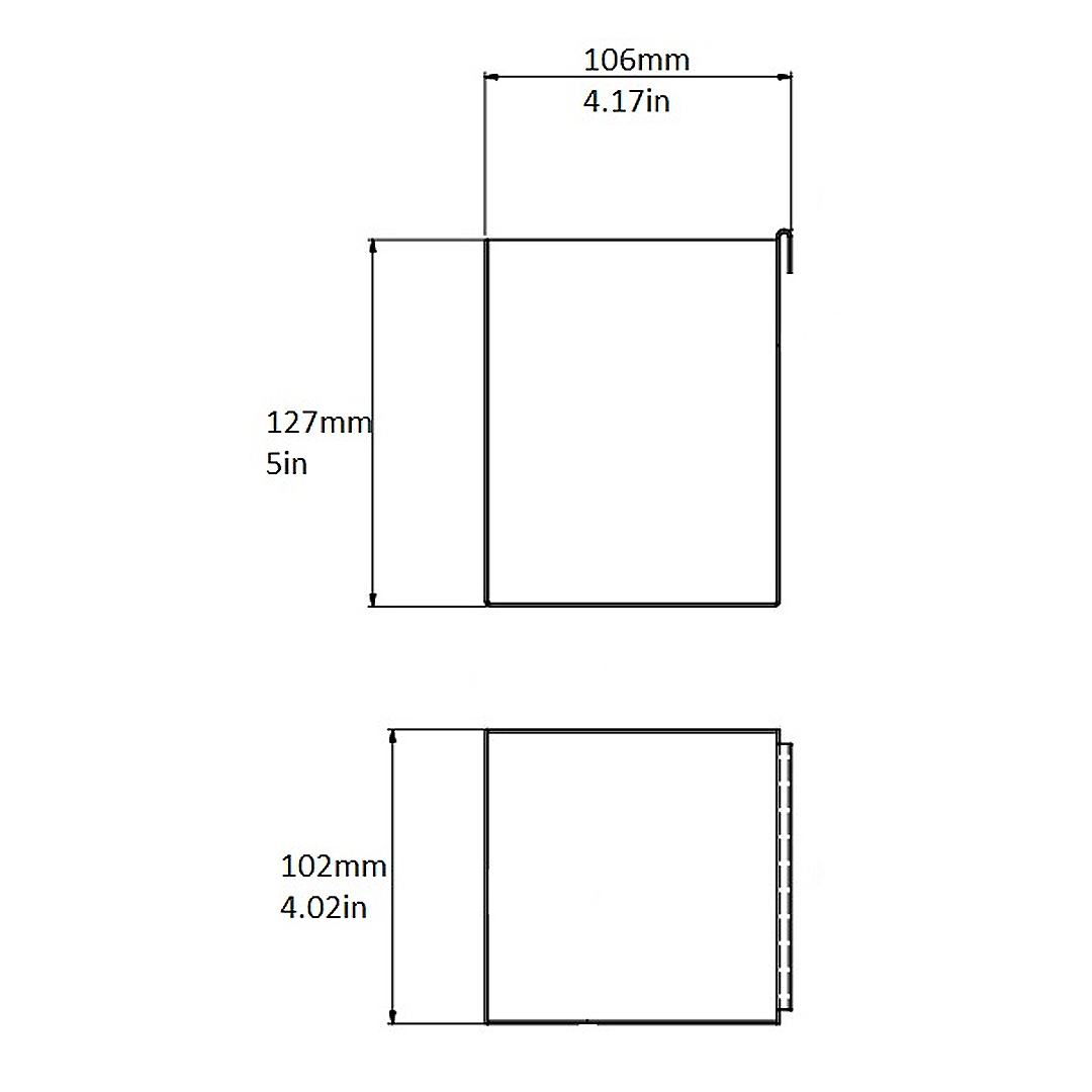 Rattleware Modular Basic Holder Stainless Steel – 05222S
