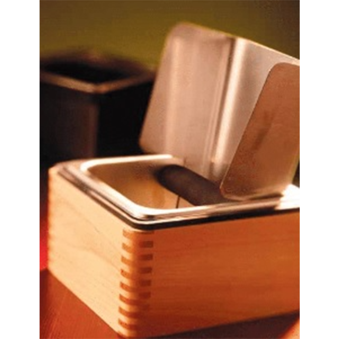 Splash Guard, Stainless Steel, Round, for Knock Box, 25505