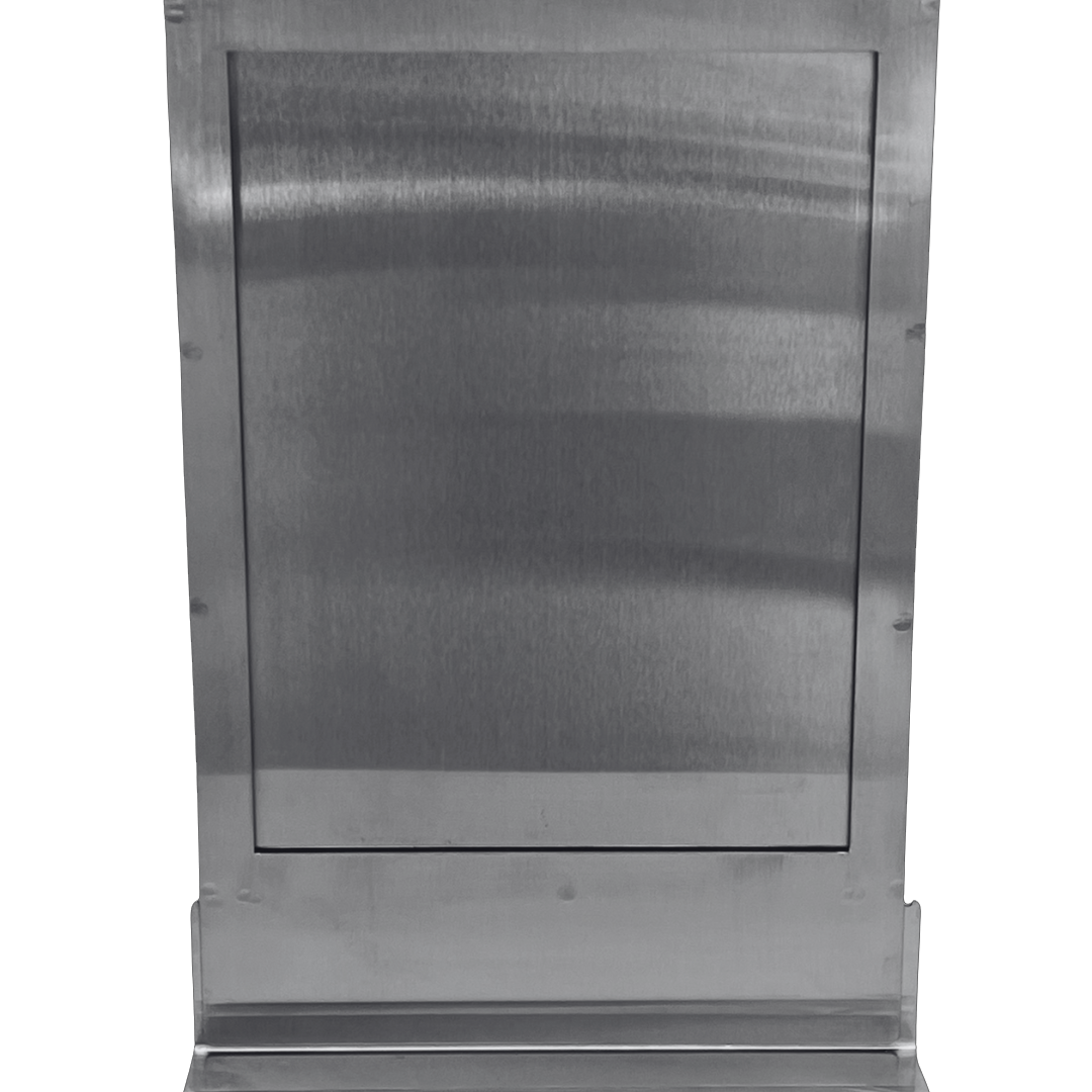 Rattleware Metal Sign Holder – Coffee Display, Stainless Steel