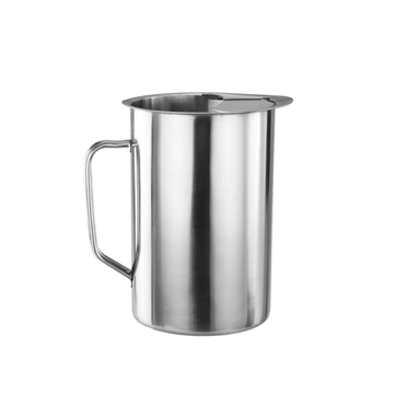 Single Walled Pitcher, Stainless Steel, 2L