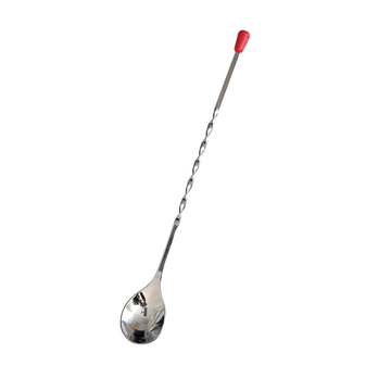 Rattleware 11" Twist Spoon - Stainless Steel Bar Spoon - Long Handle Twisted Mixing Spoon for Bartenders and Coffee Enthusiasts