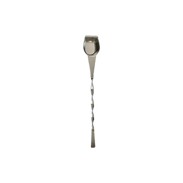 Rattleware Stainless Steel Spoon Twist - Espresso Spoon with Graduated Measure and Scraper Front - Perfect for Precision Coffee Making