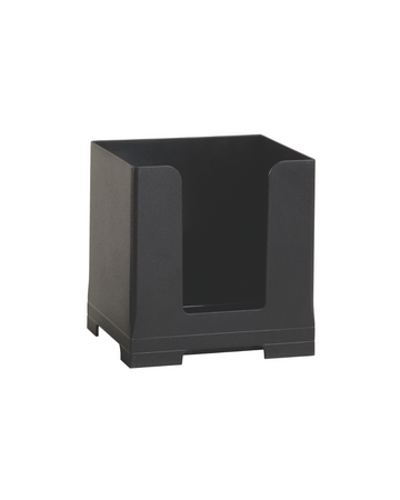 Napkin Sleeve Holder, Polymer, Black, 82040-01
