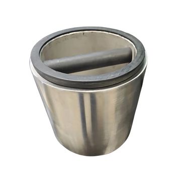 rattleware Round Stainless Steel Counter Knockbox with Skirt