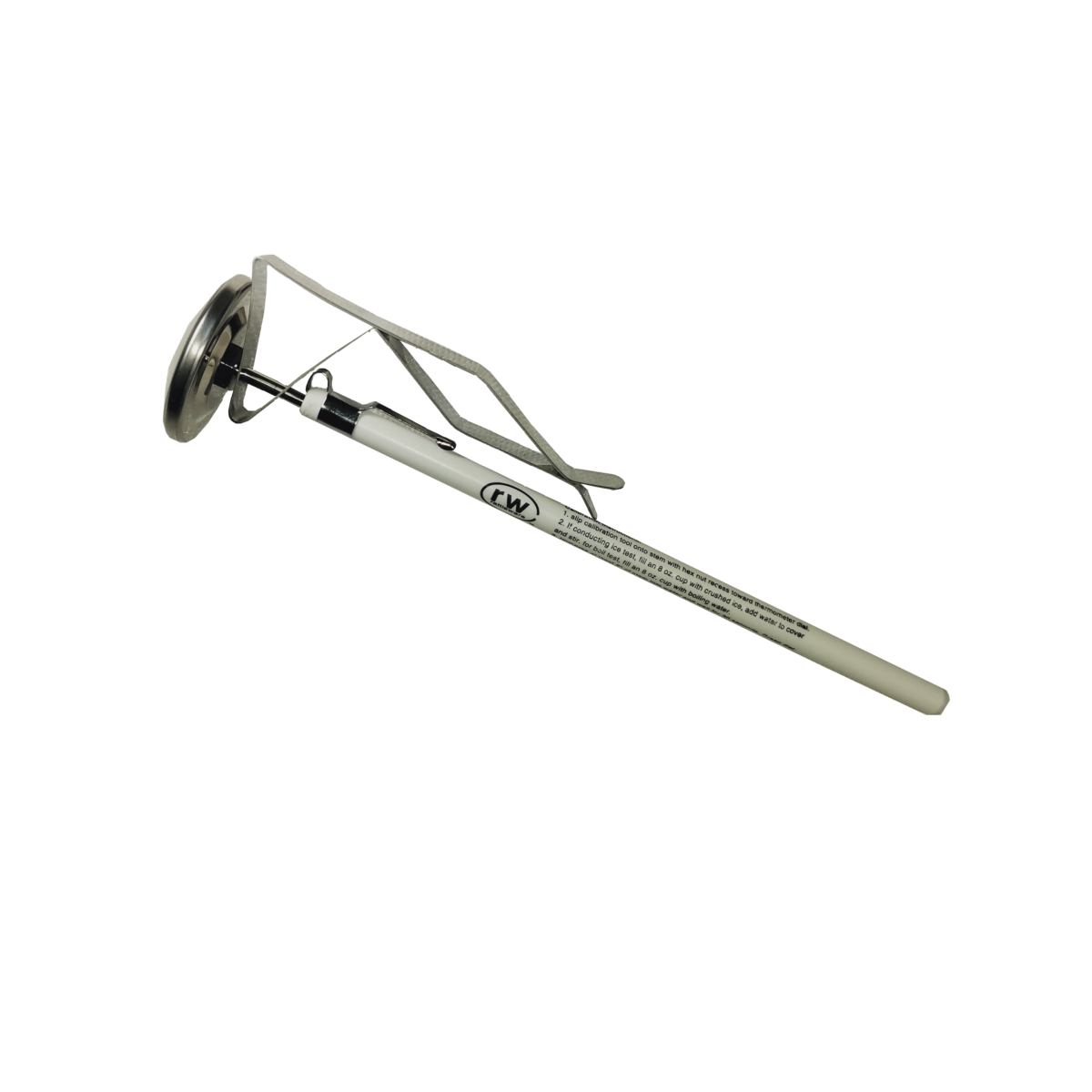 Original Easy Steam Thermometer, 1.75in Face, 7in Stem, 97105